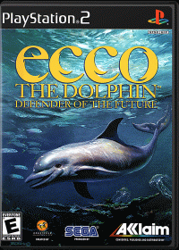 Ecco the Dolphin Defender of the Future PAL Playstation 2 PAL box art